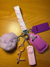 Load image into Gallery viewer, Pretty in Pink Keychain